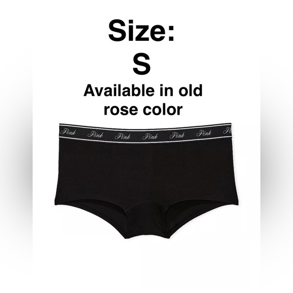 Victoria’s Secret PINK
LOGO BOYSHORT PANTY - NEW - Picture 1 of 6